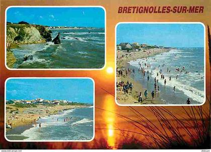 85 - Bretignolles sur Mer - Les Plages - Multivues - CPM - Voir Scans Recto-Verso