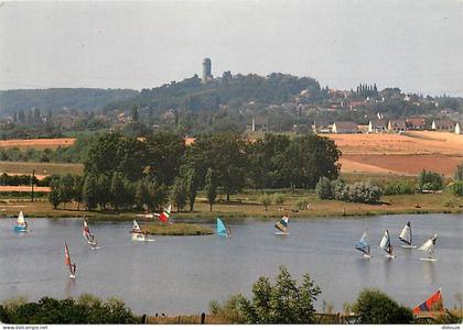 91 - Brétigny sur Orge - Le plan d'eau - Vue sur la tour de Montlhéry - CPM - Voir Scans Recto-Verso