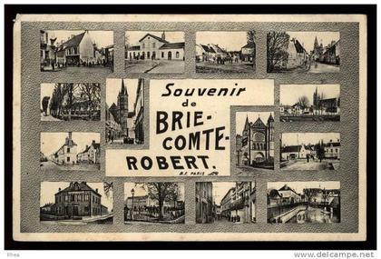 77 Brie-Comte-Robert multi vue souvenir de D77D K77053K C77053C RH085852