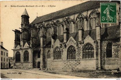 CPA Brie Comte Robert Eglise (1269919)