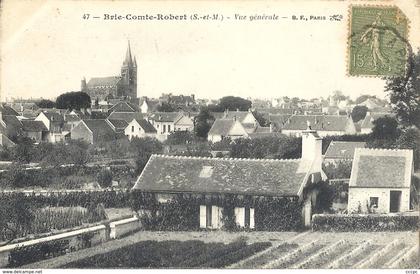 CPA Brie-comte-Robert Vue générale