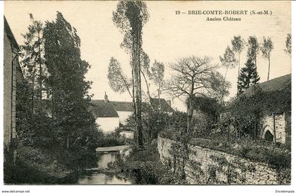 CPA - Carte postale - France - Brie Comte Robert - Ancien Château  (CP733)
