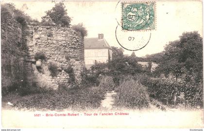 CPA-Carte Postale France Brie-Comte-Robert  Tour de l'ancien Château  1907 VM55714