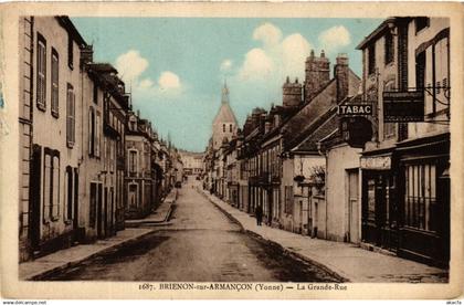 CPA BRIENON-sur-ARMANCON - La Grande-Rue (358061)