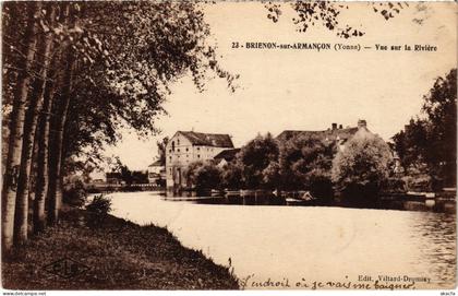 CPA Brienon-sur-Armancon Vue sur la Riviere (1183773)