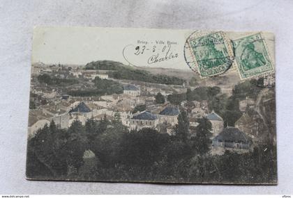 Cpa 1907, Briey, ville basse, Meurthe et Moselle 54