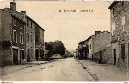 CPA AK BRIGNAIS - Grande Rue (451115)