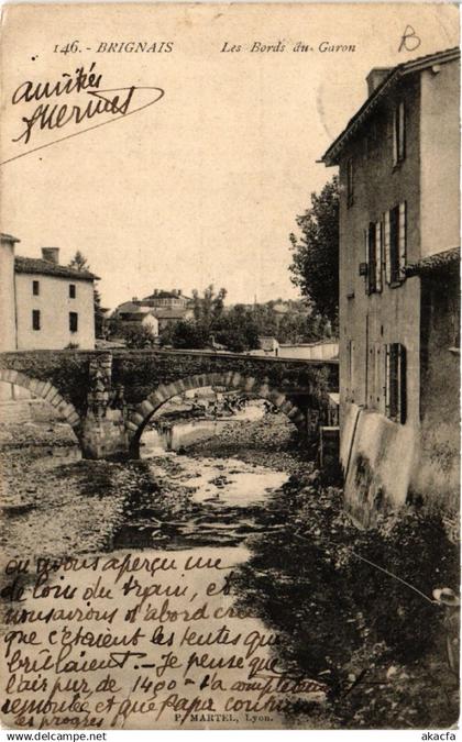 CPA BRIGNAIS - Les Bords du Garon (450544)