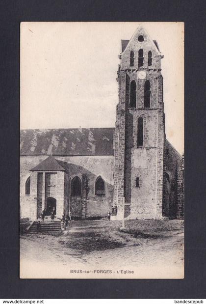 Briis sous Forges ( légendée Brus sur Forges 91) Eglise ( 51703)