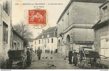 58 Brinon sur Beuvron : la gendarmerie