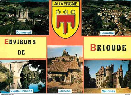 43 - Brioude - Environs de Brioude - Multivues - Blasons - Carte Neuve - CPM - Voir Scans Recto-Verso