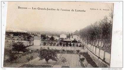 BRIOUDE LES GRANDS-JARDINS DE L'AVENUE DE LAMOTHE