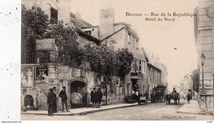 BRIOUDE RUE DE LA REPUBLIQUE HOTEL DU NORD