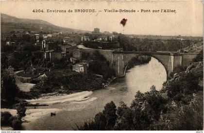 CPA VIEILLE-BRIOUDE - Env. de BRIOUDE - Pont sur l'ALLIER (690623)
