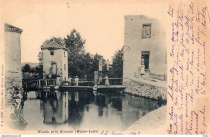 MOULIN PRES BRIOUDE ( CARTE PRECURSEUR )