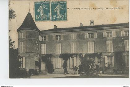 BRIOUX SUR BOUTONNE (environs) - Château d' ASNIERES