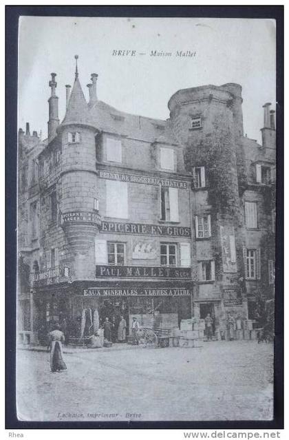 19 Brive-la-Gaillarde epicerie    D19D  K19031K  C19031C RH029309