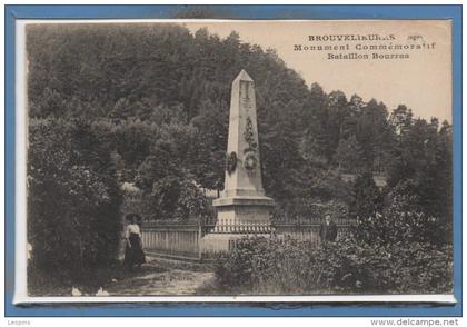 88 - BROUVELIEURES --  Monument Commémoratif ...