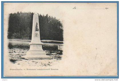 88 - BROUVELIEURES -- Monument commémoratif Bourras