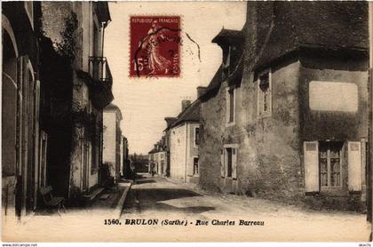 CPA Brulon Rue Charles Barreau (1429748)