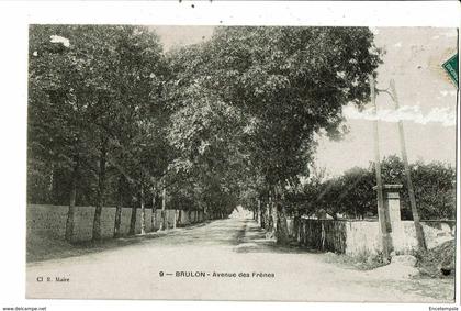 CPA-Carte Postale France-Brulon Avenue des Frênes-- VM19082