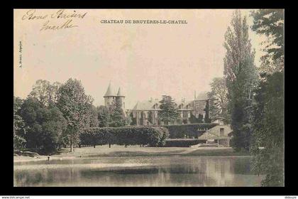 91 - Bruyeres le Chatel - Le Château - CPA - Oblitération de 1904 - Voir Scans Recto-Verso