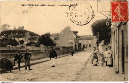 CPA AK BRUYERES-le-Chatel - Bruyéres-le-Chatel - La Grande Rue (489200)