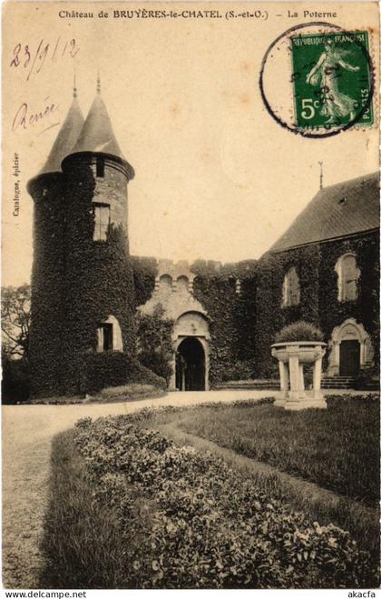 CPA BRUYERES-le-CHATEL Chateau - Poterne (1355378)