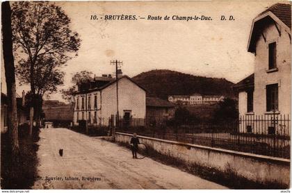 CPA BRUYERES-Route de Champs le Duc (184674)