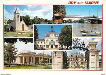 94 - Bry sur Marne - Multivues - Flamme Postale de Bry sur Marne - CPM - Voir Scans Recto-Verso