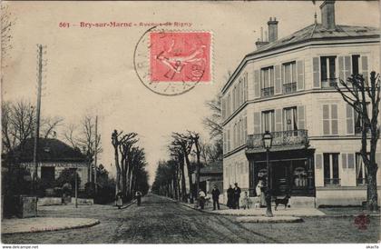 CPA Bry-sur-MARNE - Avenue de Rigny (44815)