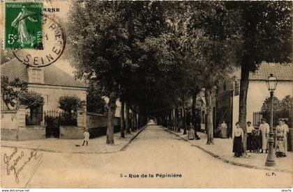 CPA BRY-sur-MARNE Rue de la Pépiniere (869370)