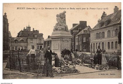 76 SEINE MARITIME - BUCHY Monument des Enfants de Buchy...