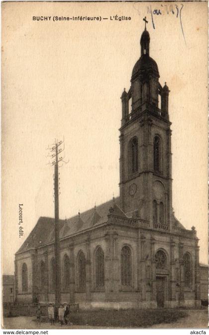 CPA BUCHY - L'Église (105321)