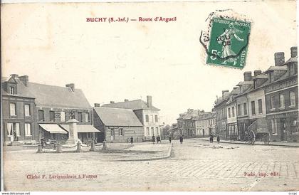 CPA Buchy Route d'Argueil