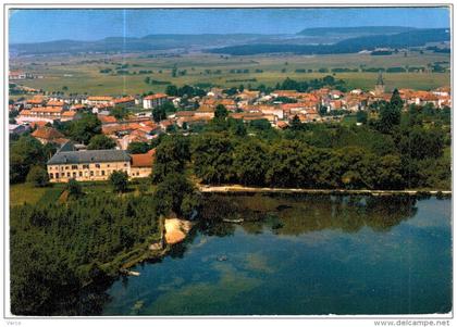 Carte Postale Ancienne de BULGNEVILLE-vue aérienne-L'étang et les Recollets