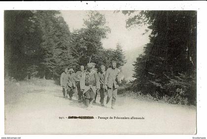 CPA Carte Postale France -Col de Bussang- Passage de prisonniers allemands VM12492