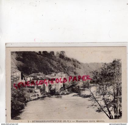 87- BUSSIERE POITEVINE- MASSUGEON RIVE DROITE