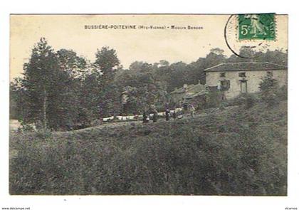 CPA 87 BUSSIERE POITEVINE Moulin Berger