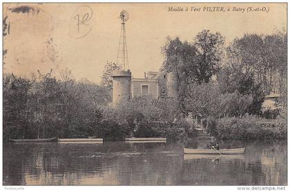 CPA 95 BUTRY MOULIN A VENT PILTER  1906