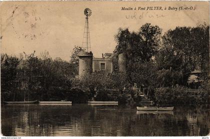 CPA Butry Moulin a Vent Pilter FRANCE (1309024)