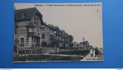 CPA  Calvados - Cabourg - Villas Tourmante et Montmorency - Pavillons Sturel