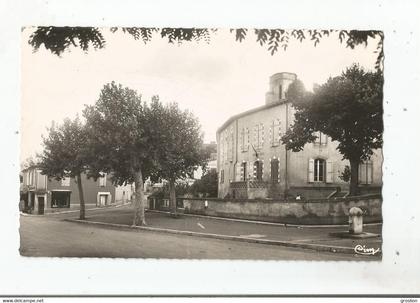 CADALEN (TARN) CARTE PHOTO  PLACE DE LA MAIRIE