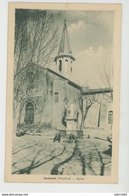 CADENET - Eglise