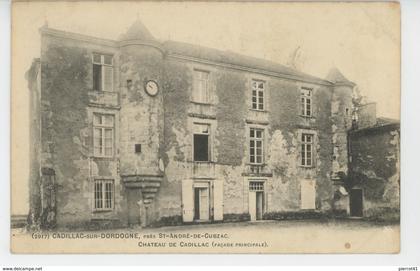 CADILLAC - Château de CADILLAC