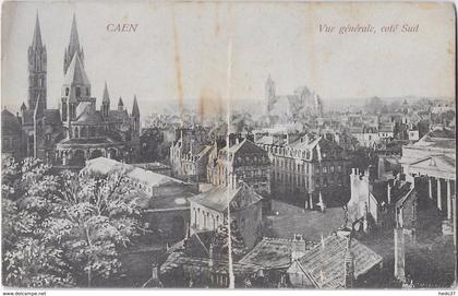 Caen - Vue Générale, côté Sud