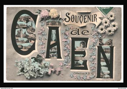 CPA  Carte Postale-France  - Caen- Souvenir de Caen 1908-VM41912+