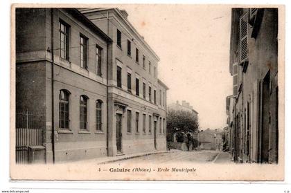 Lyon - Caluire et Cuire -  Ecole Municipale - CPA °Rn