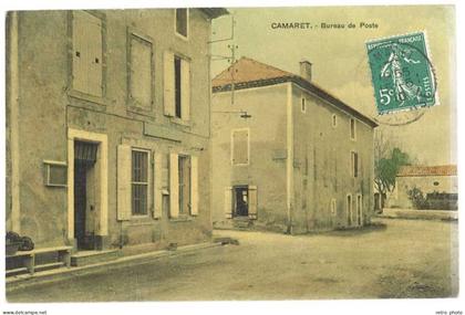 Cpa Vaucluse - Camaret - Bureau de Poste