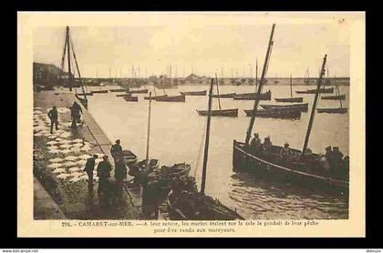 29 - Camaret sur Mer - Retour de Peche - Pecheurs - Animée - Bateaux - CPA - Voir Scans Recto-Verso